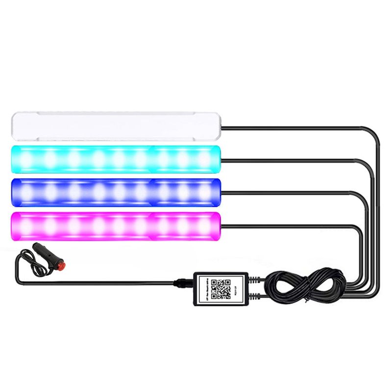 Interior Design Apps - Car LED Lights Interior Smart With