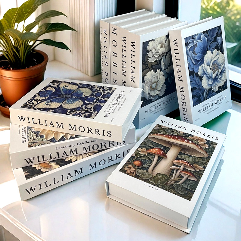 Interior Design Yearbook - William Morris Fake Book Storage Box