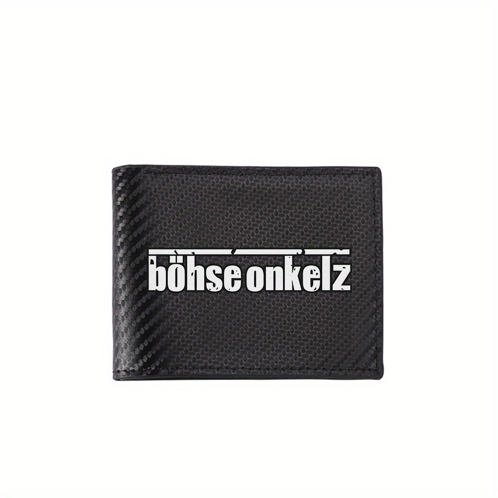 Interior Design Name Card - Band name white text on black