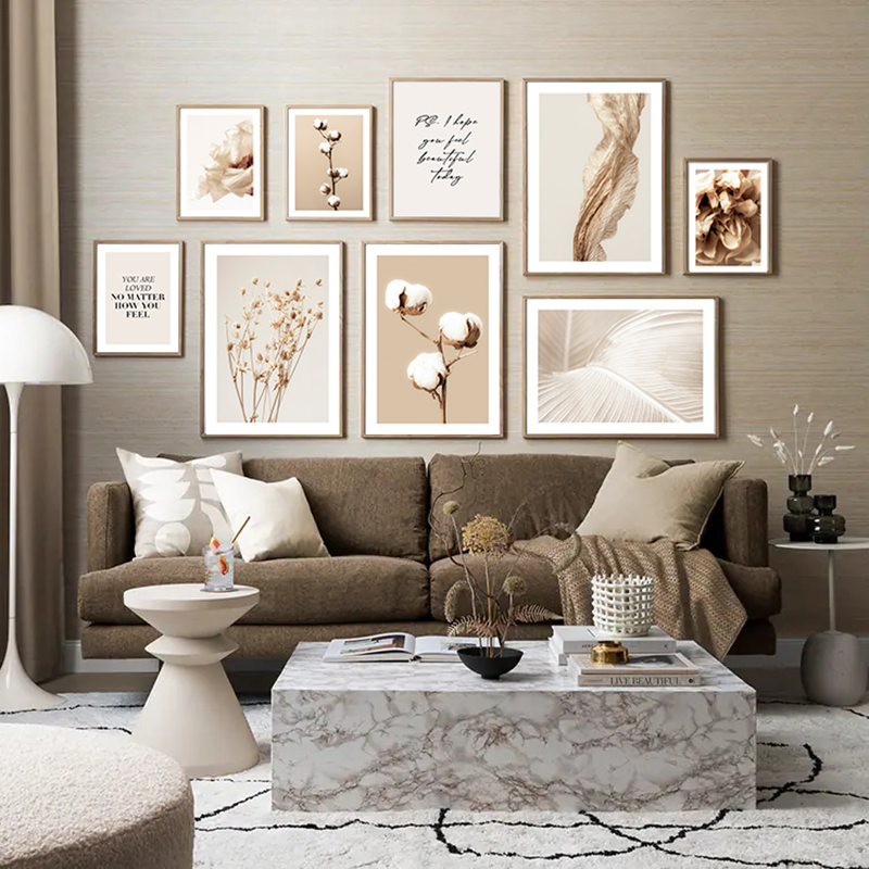 Boho Flower Pictures for Home  - Interior Design Studio ulasan dan harga