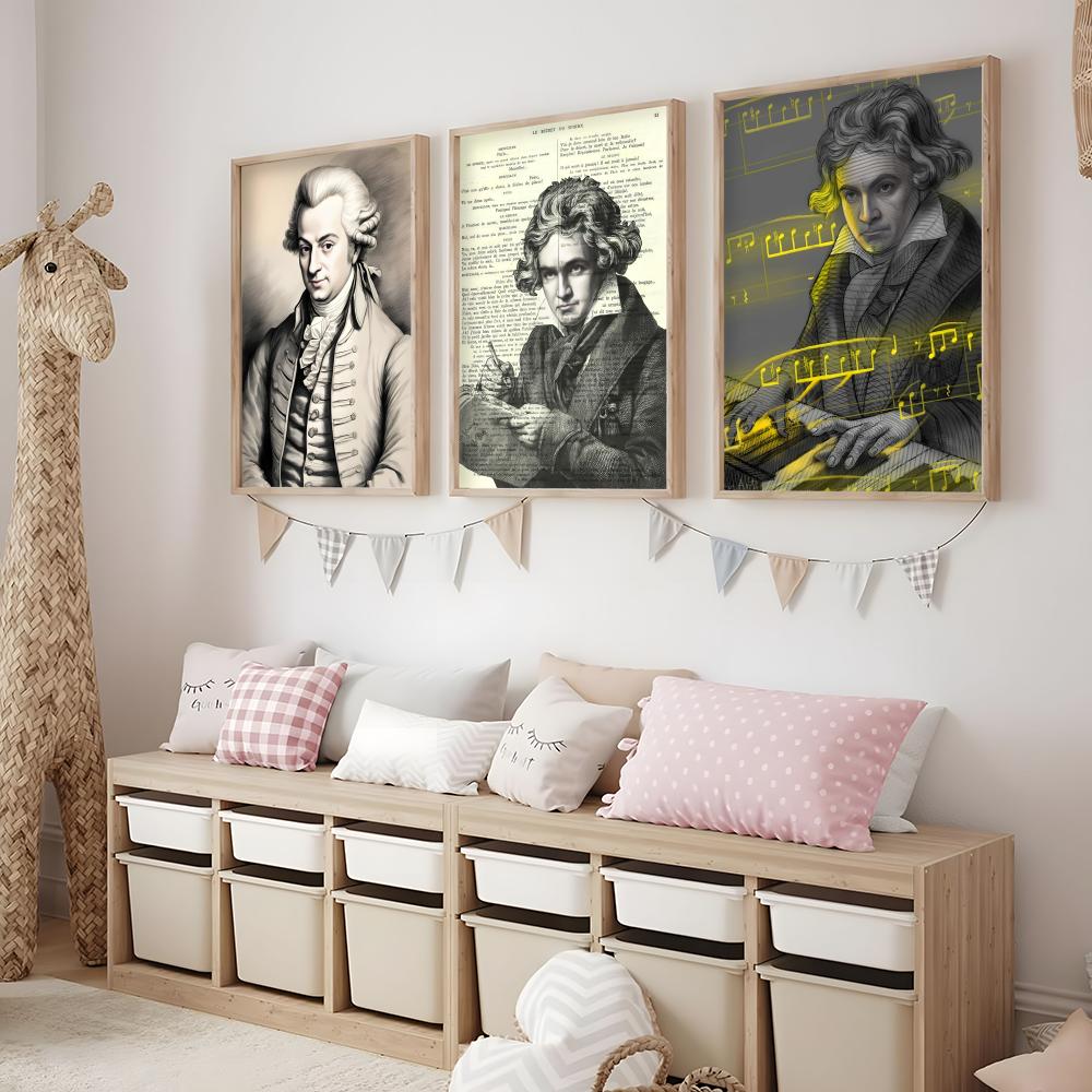 Classic Music M-Mozart Poster  - Interior Design Studio ulasan dan harga