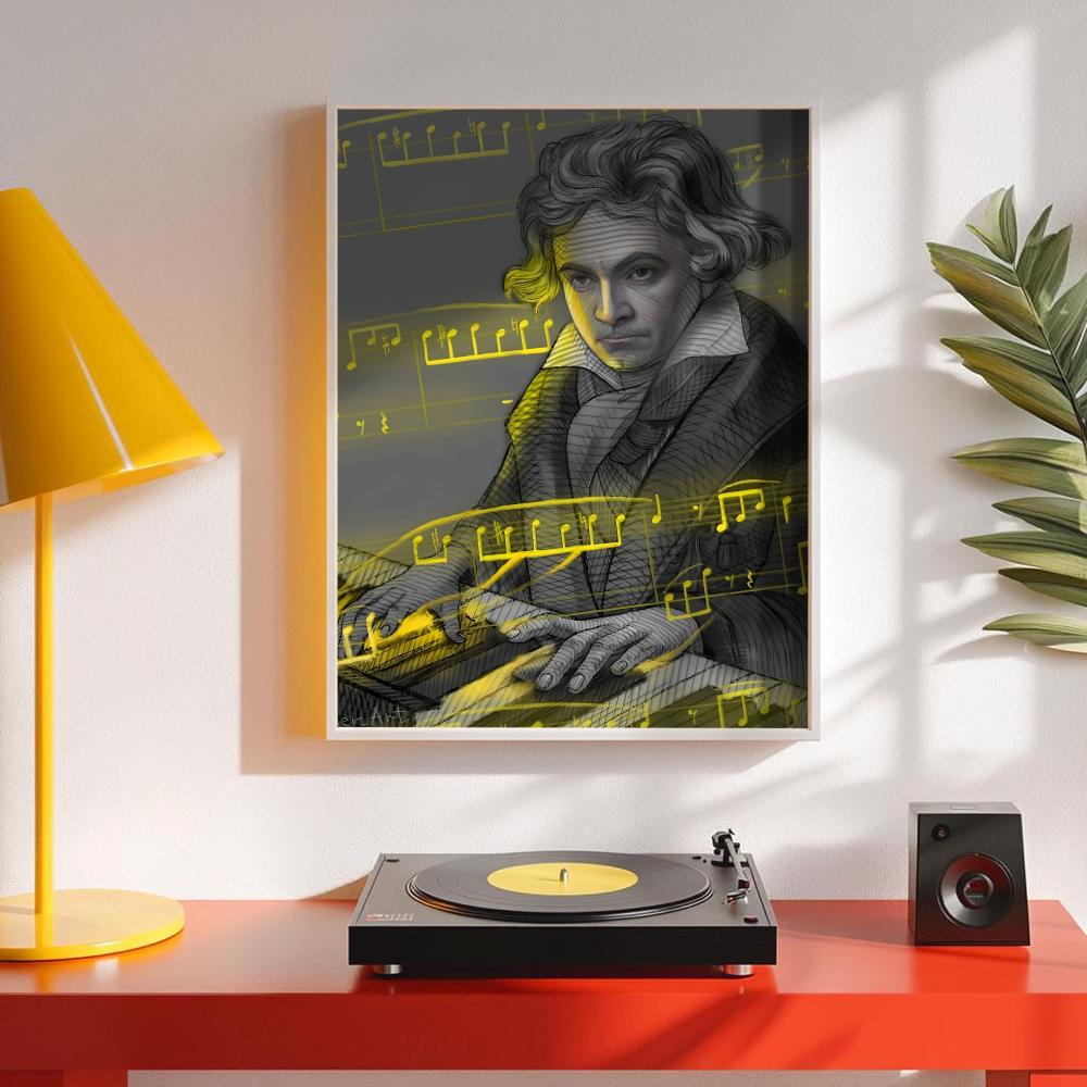 Classic Music M-Mozart Poster  - Interior Design Studio ulasan dan harga