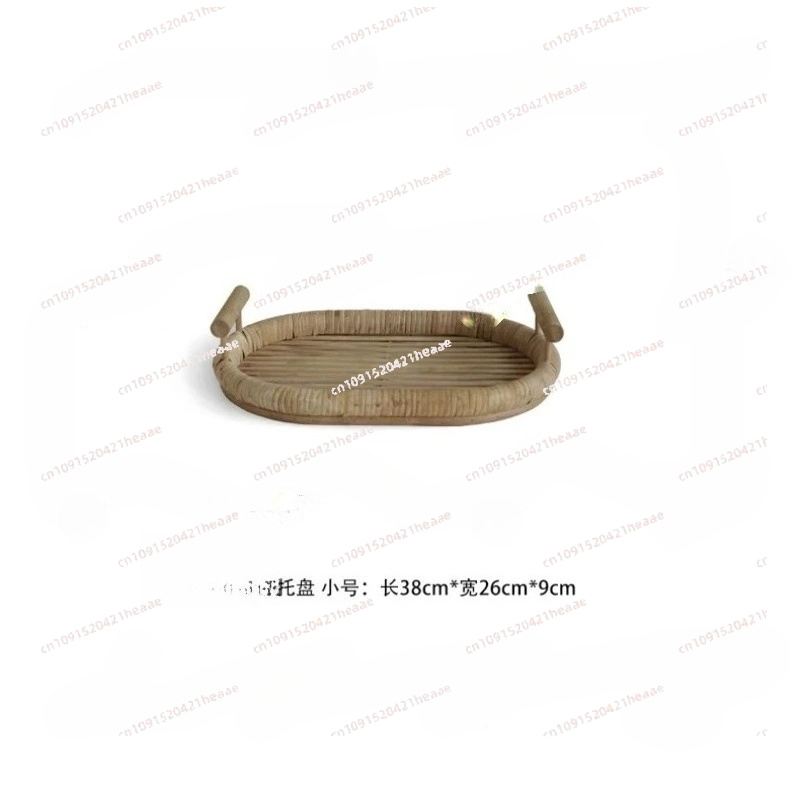 Suitable for  Rattan Tray with - Rattan Tray Handle ulasan dan harga