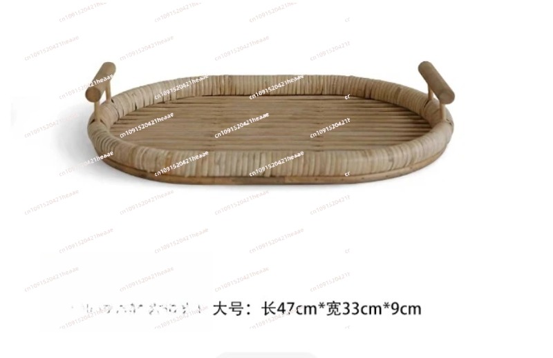 Suitable for  Rattan Tray with - Rattan Tray Handle ulasan dan harga