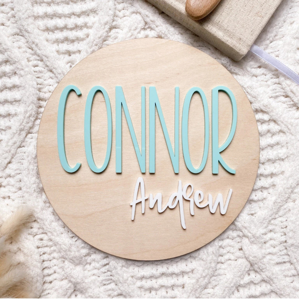 Personalised Birth Announcemen - Interior Design Names ulasan dan harga
