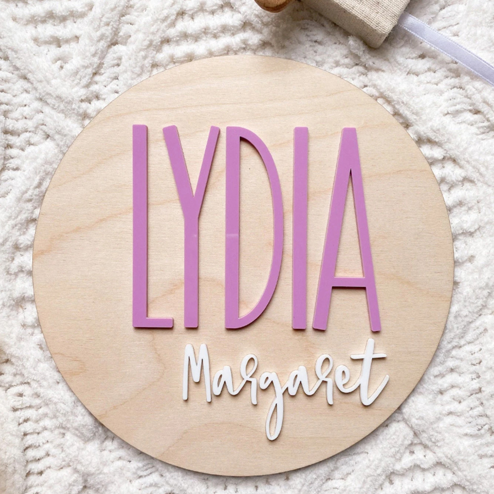 Personalised Birth Announcemen - Interior Design Names ulasan dan harga