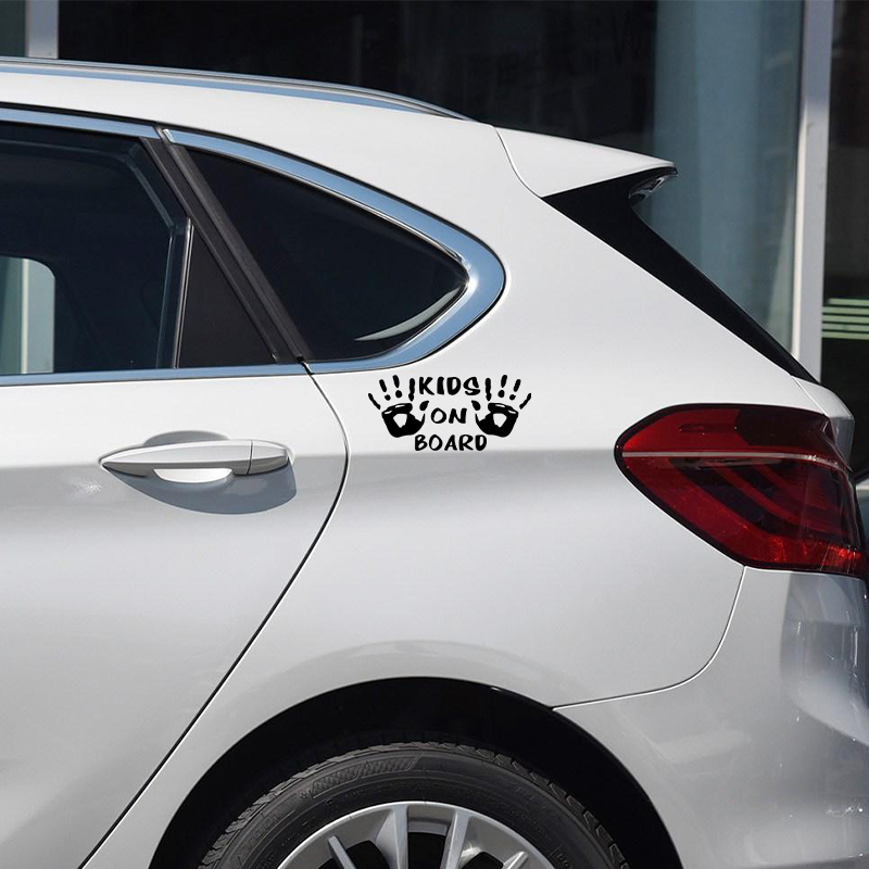 3D Car Sticker KIDS ON BOARD C - Interior Design Intern ulasan dan harga