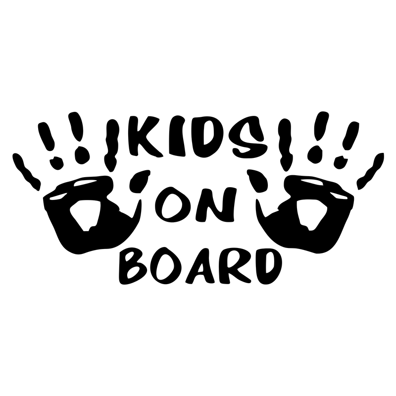 3D Car Sticker KIDS ON BOARD C - Interior Design Intern ulasan dan harga