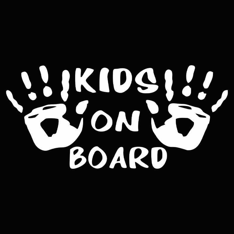 3D Car Sticker KIDS ON BOARD C - Interior Design Intern ulasan dan harga