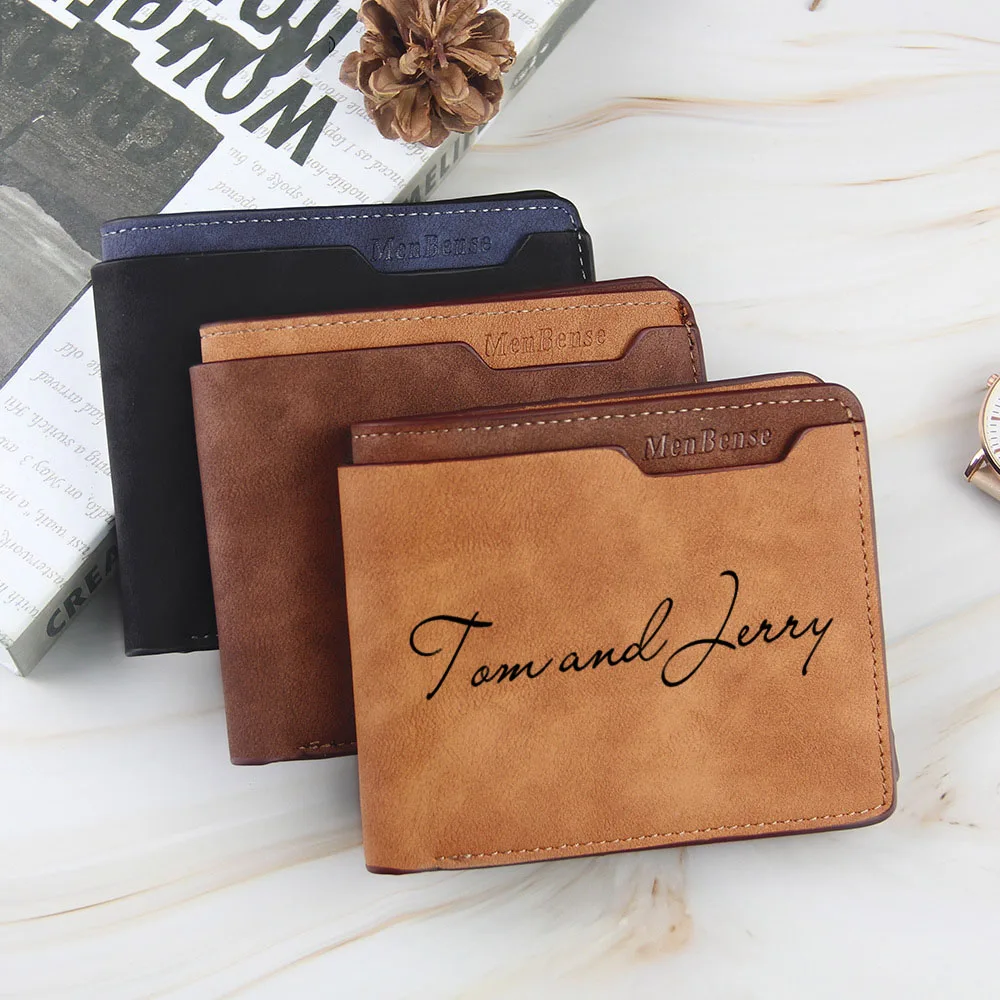 Small Slim Wallet Men Luxury B - Interior Design Name Card ulasan dan harga