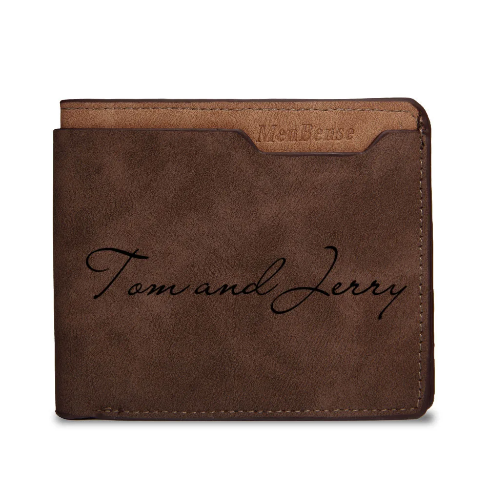 Small Slim Wallet Men Luxury B - Interior Design Name Card ulasan dan harga