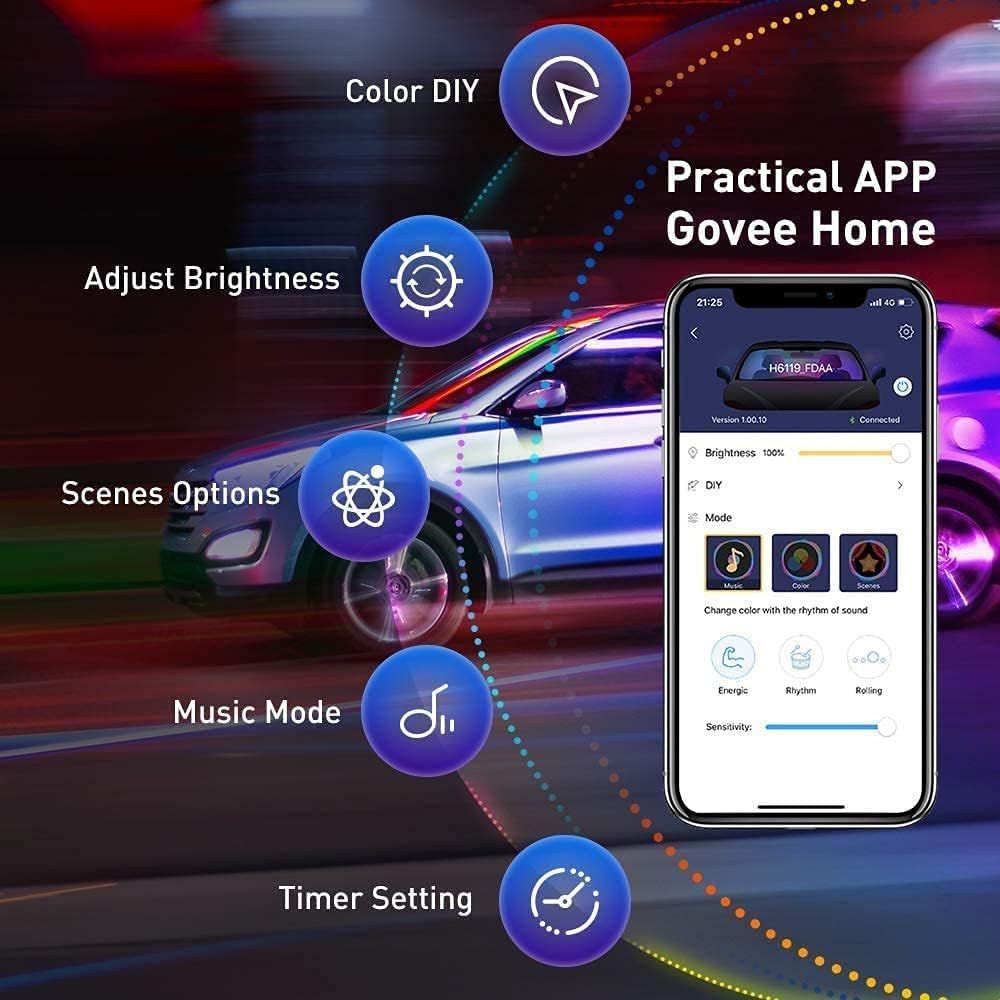 Car Lights, Smart Interior Car - Interior Design Apps ulasan dan harga