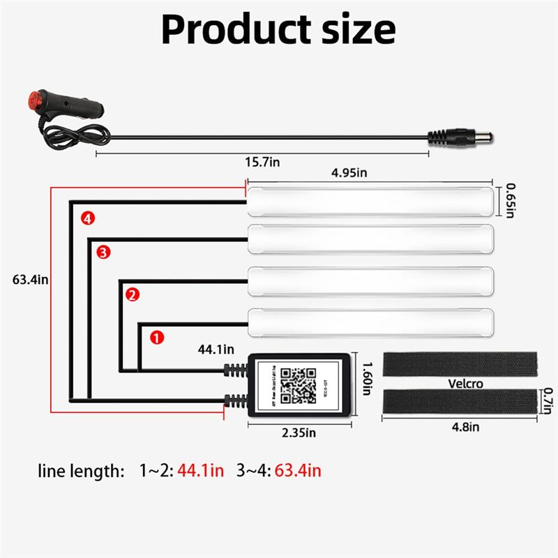 Car LED Lights Interior Smart  - Interior Design Apps ulasan dan harga
