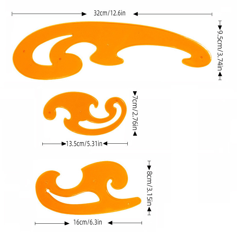 3pcs Curve Board 3-Piece Set S - Interior Design Studio ulasan dan harga