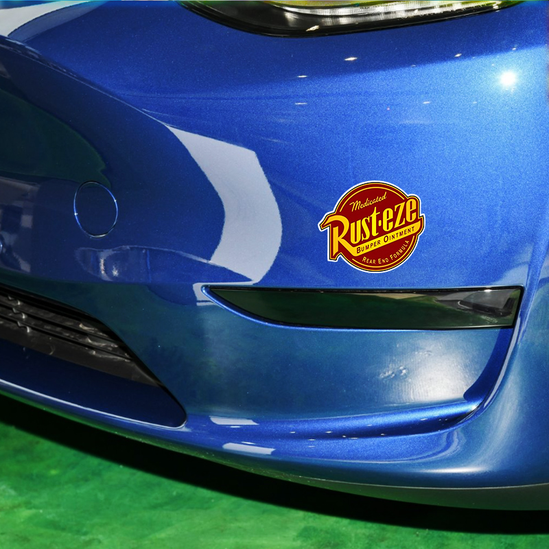Creative RUSTEZE Car Sticker A - Interior Design Intern ulasan dan harga