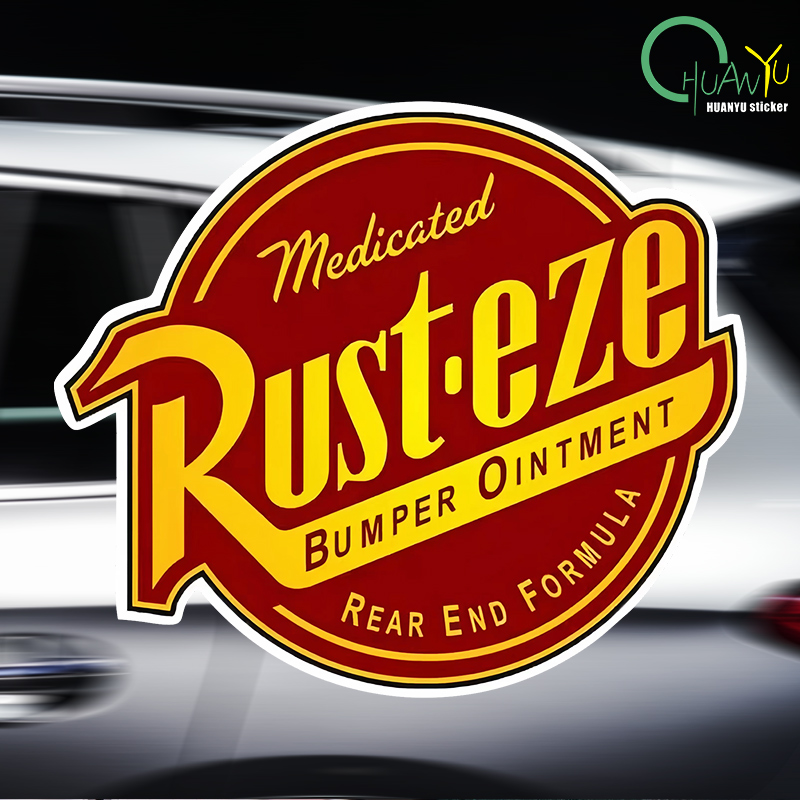 Creative RUSTEZE Car Sticker A - Interior Design Intern ulasan dan harga