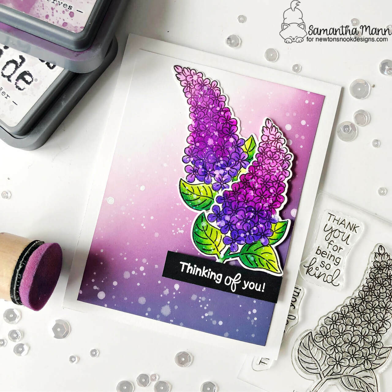 2026 New Lilac Tulip Orchids F - Interior Design Paper ulasan dan harga