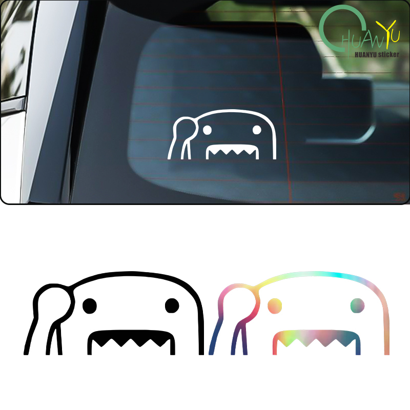 Waving Half Domo Kun JDM Funny - Interior Design Intern ulasan dan harga