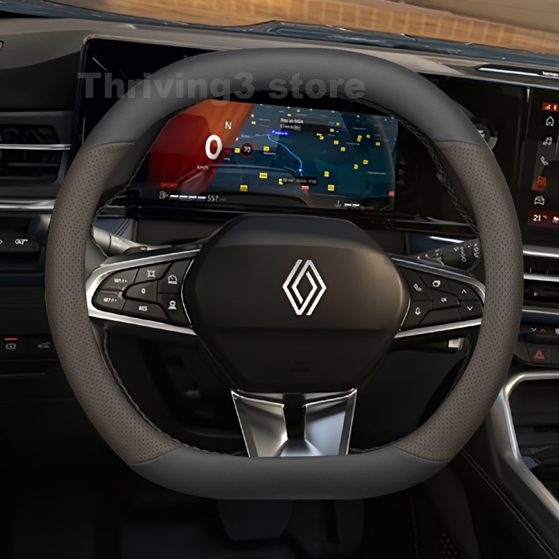 Leather Car Steering Wheel Cov - Interior Design Tech ulasan dan harga