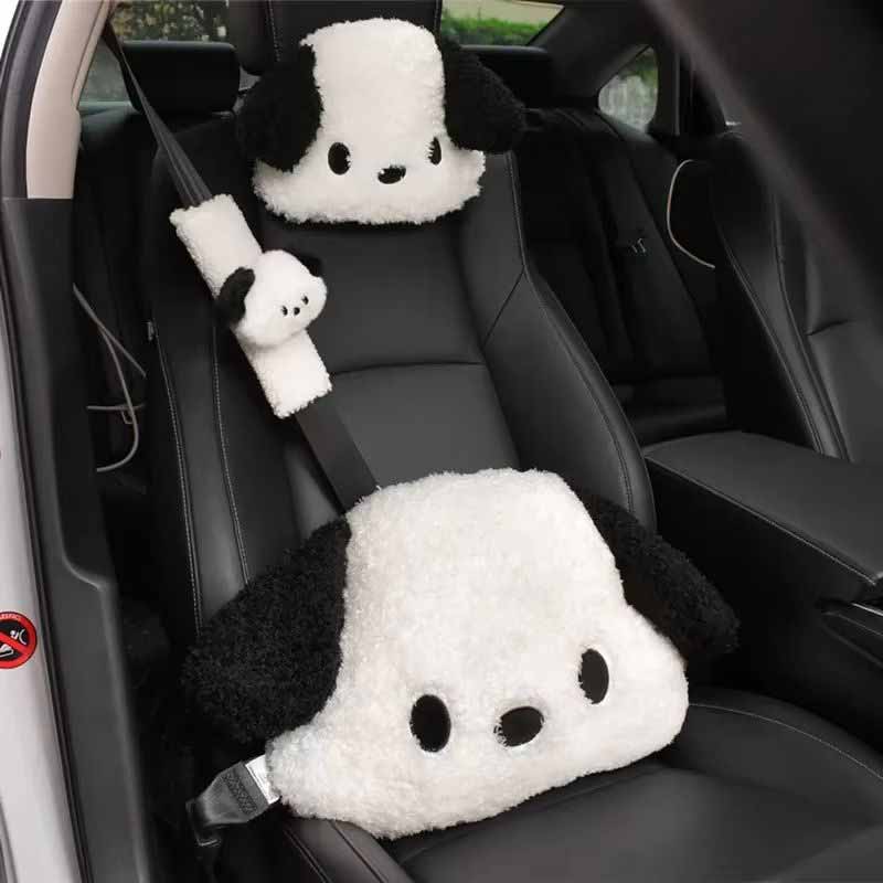 Cartoon Car Plush Lumbar Pillo - Interior Design Course ulasan dan harga