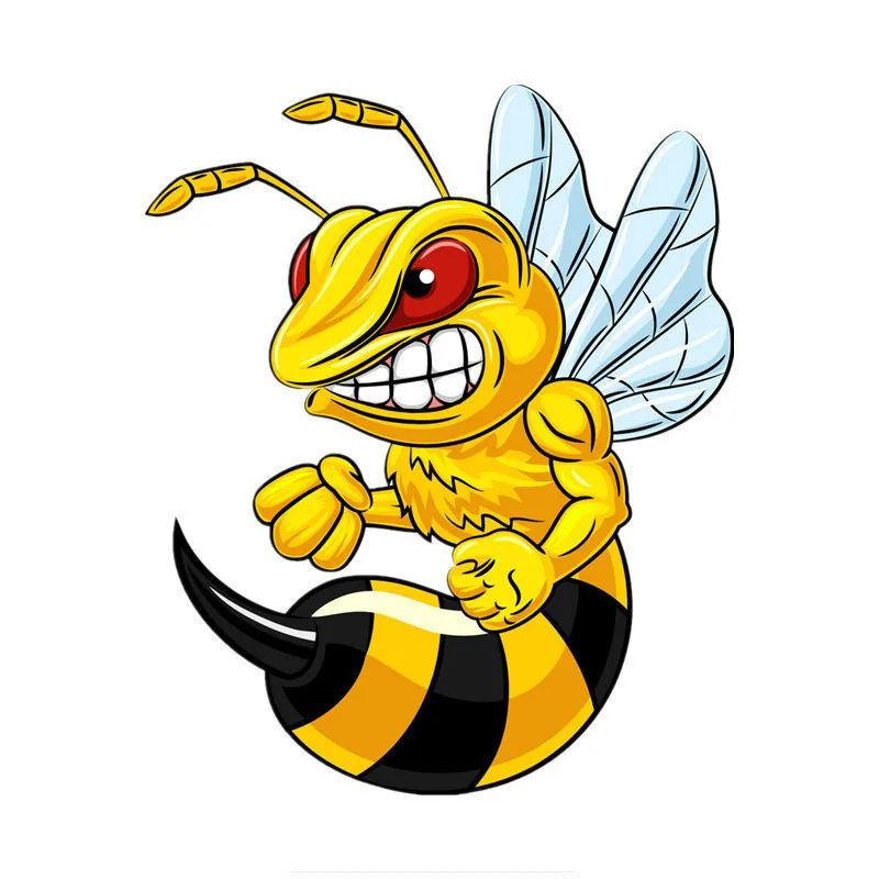 3D Hornet Car Sticker Set - Gl - Interior Design Tech ulasan dan harga