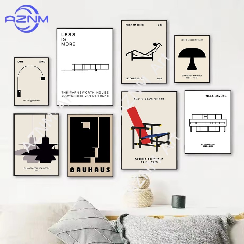 Classic Farnsworth House Bauha - Interior Design Studio ulasan dan harga
