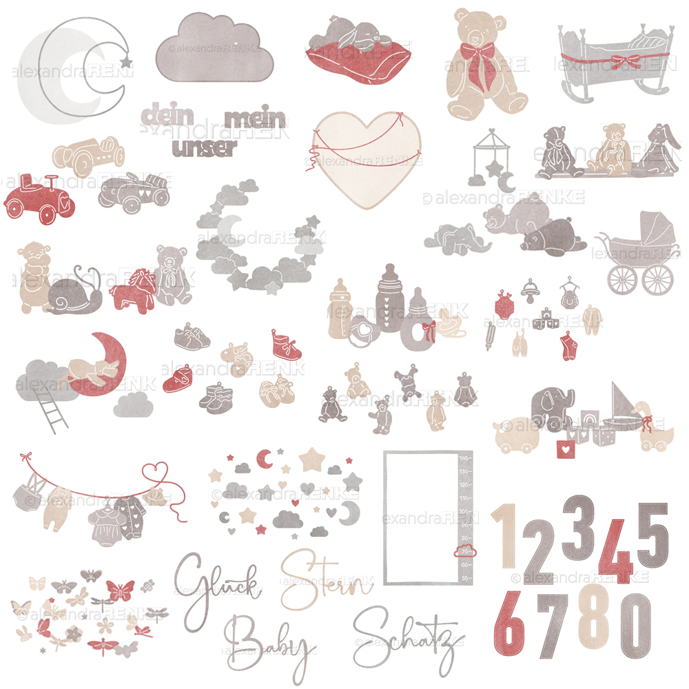 Piggy Craft metal cutting dies - Interior Design Paper ulasan dan harga
