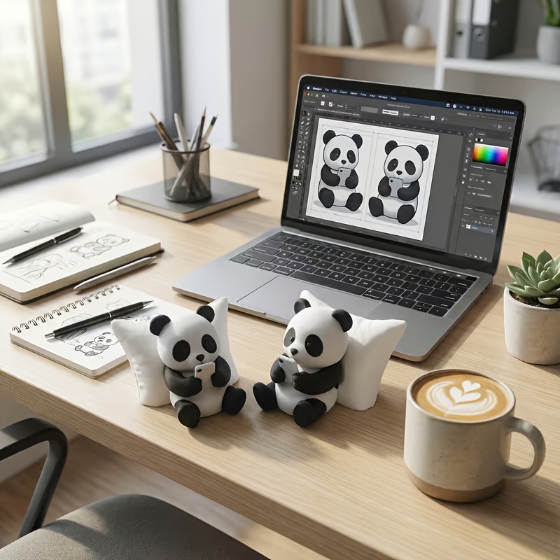 Collectible Panda Figurine, St - Interior Design Studio ulasan dan harga
