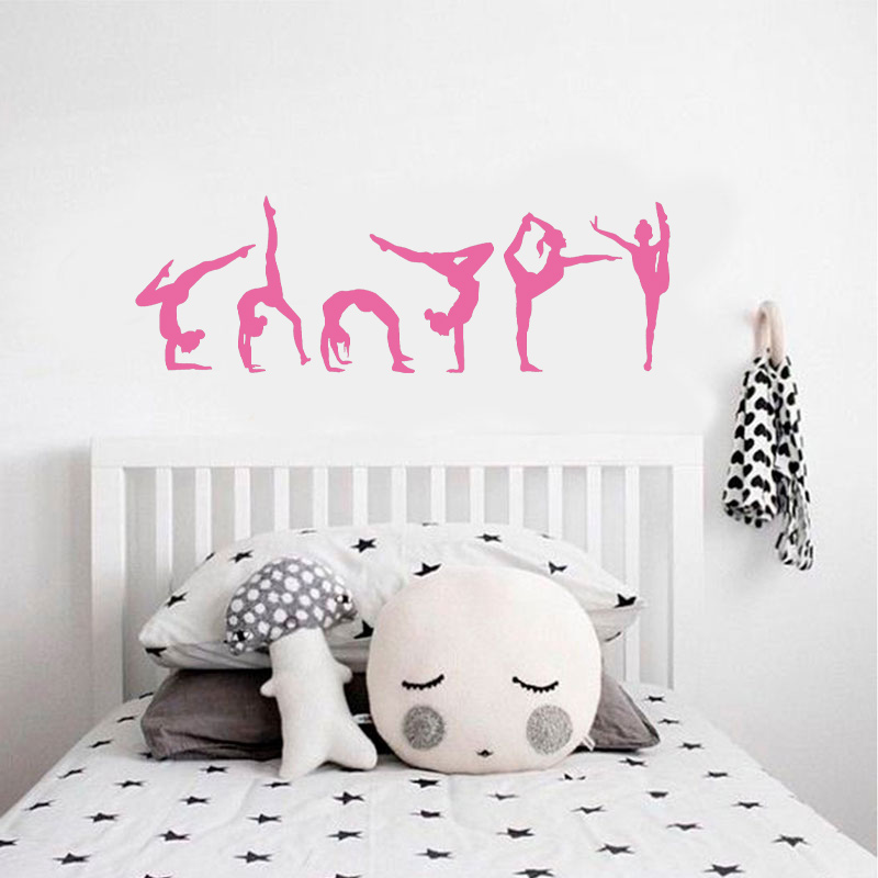 Set of 6 Gymnast Gymnastics Wa - Interior Design Studio ulasan dan harga