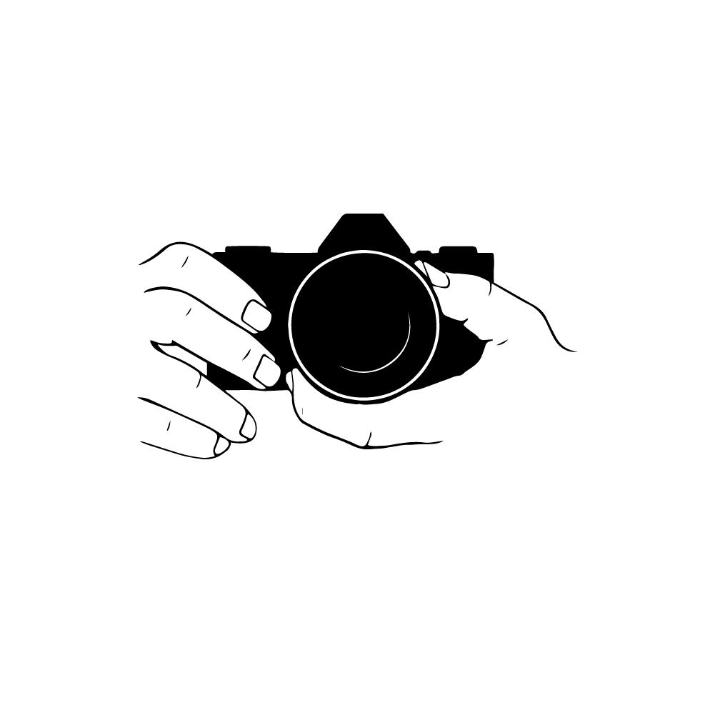Camera Snapshot Wall Stickers  - Interior Design Studio ulasan dan harga