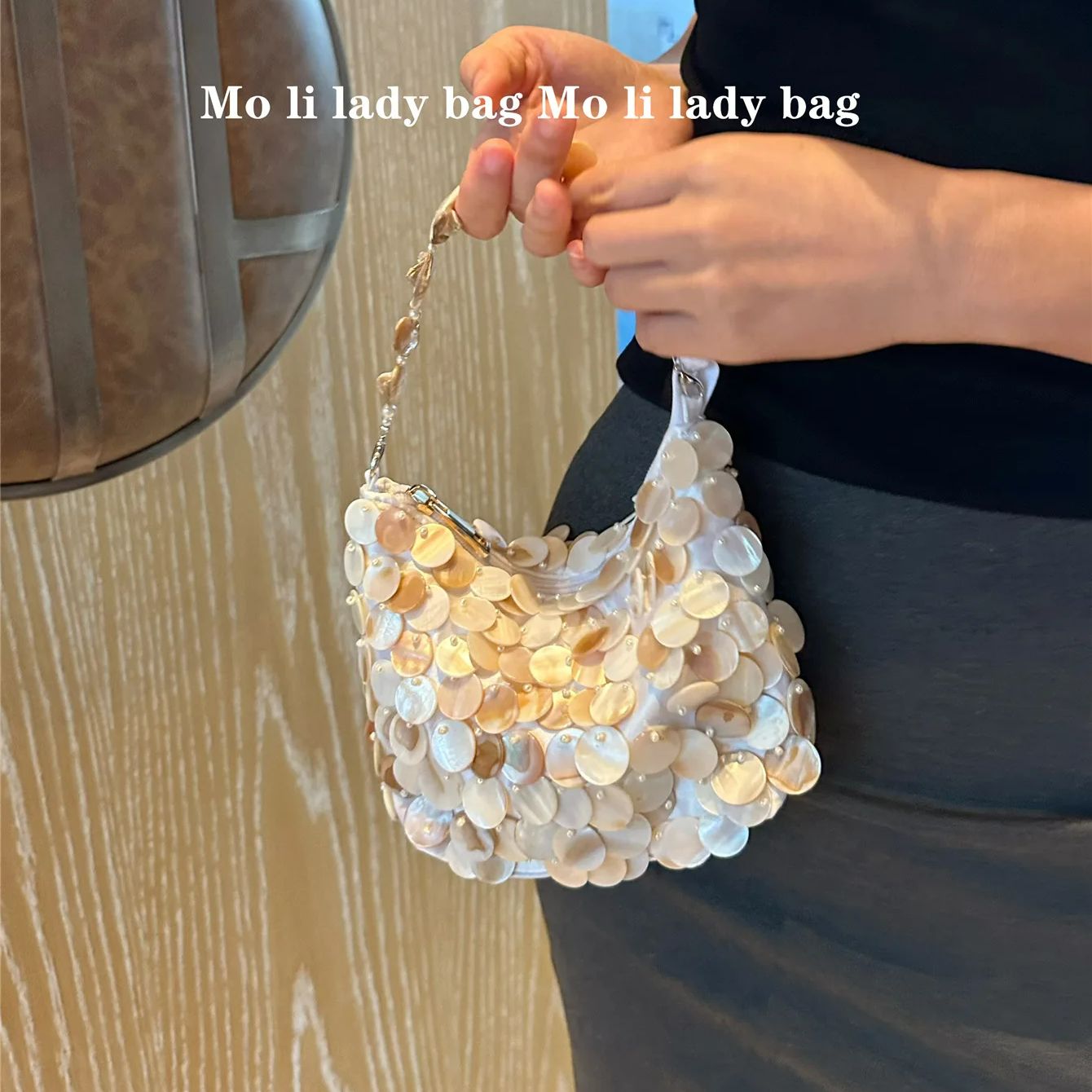 Luxury Sequin Internal Chain S - Interior Design Intern ulasan dan harga