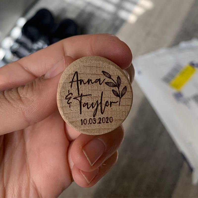 Customized Wood Wine Stopper W - Interior Design Names ulasan dan harga