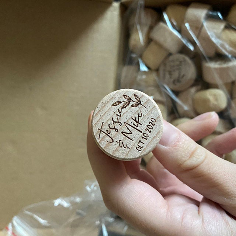 Customized Wood Wine Stopper W - Interior Design Names ulasan dan harga