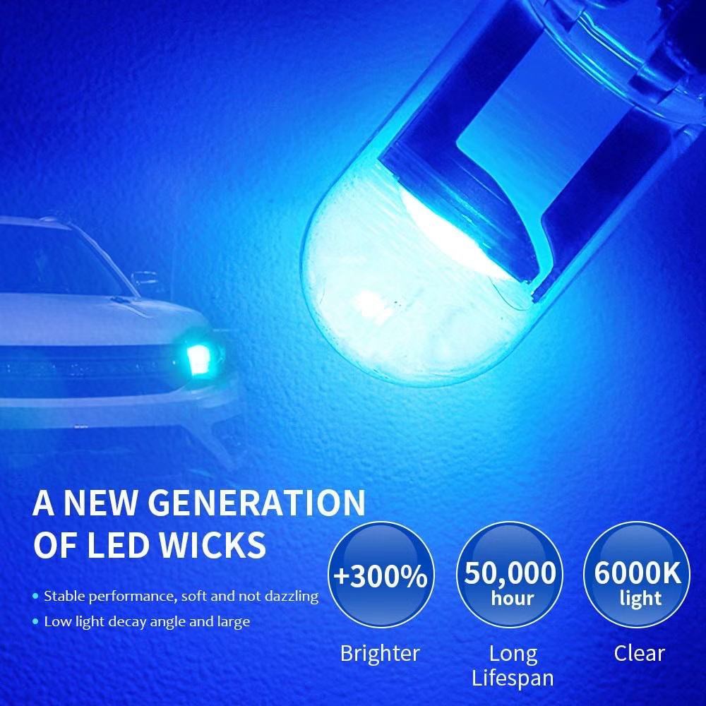 W5W Led T10 Car Light COB Glas - Interior Design Intern ulasan dan harga
