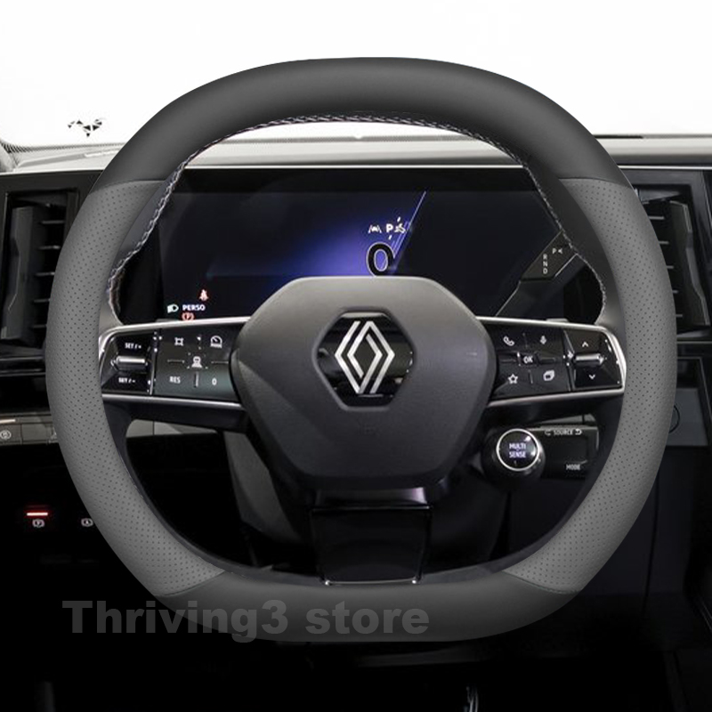 Leather Car Steering Wheel Cov - Interior Design Tech ulasan dan harga