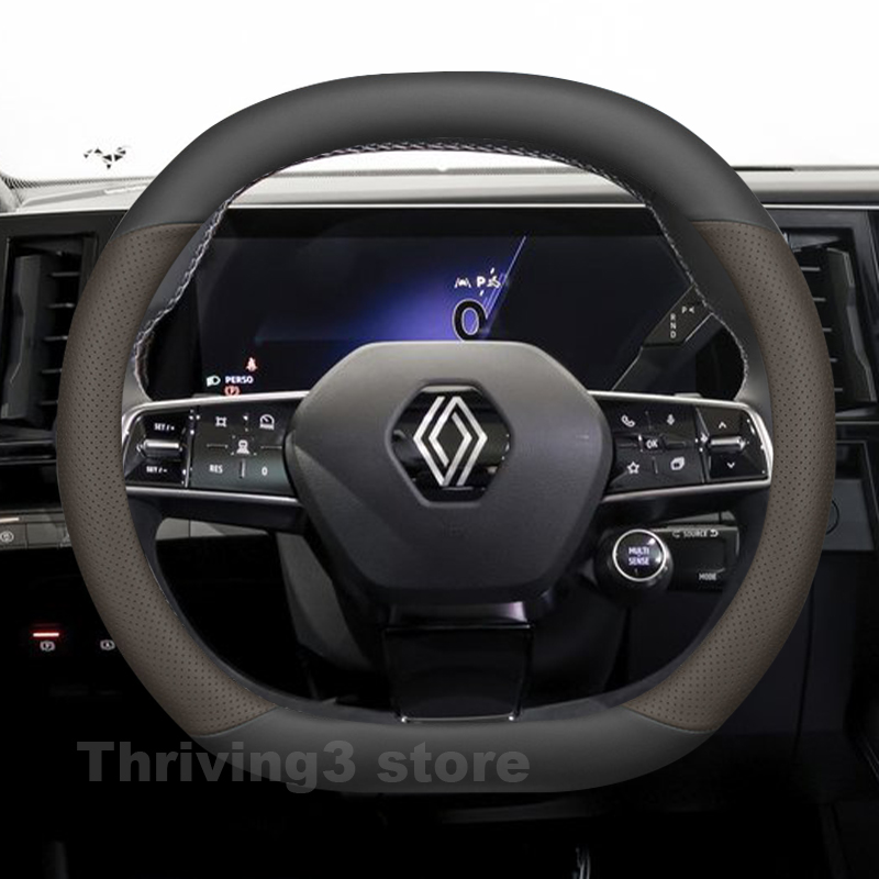Leather Car Steering Wheel Cov - Interior Design Tech ulasan dan harga
