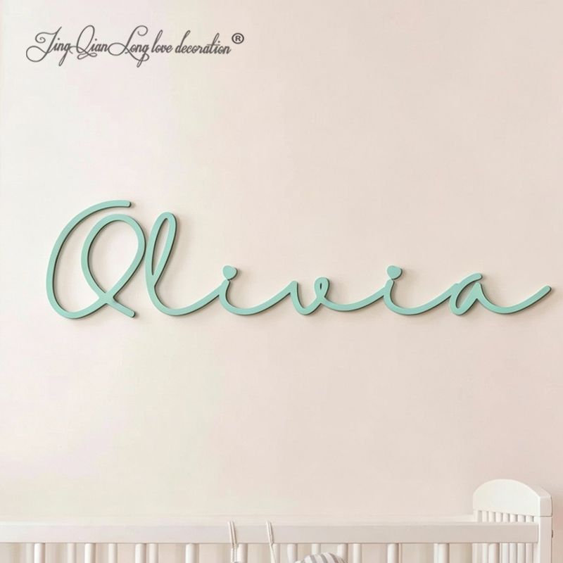 Custom Wooden Baby Name Sign,  - Interior Design Names ulasan dan harga