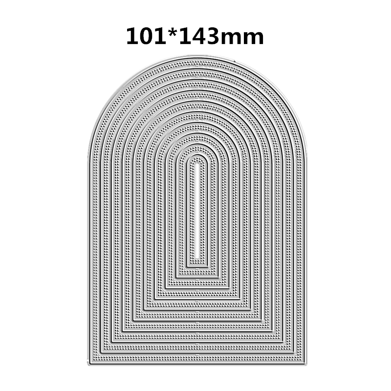 Double Pierced A6 Arches Metal - Interior Design Paper ulasan dan harga